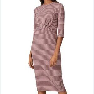 Women's The Fifth Label Digital Stripes Midi Dress, 4